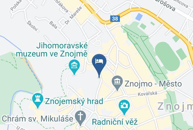Znojmo - Hotel Lahofer Maps