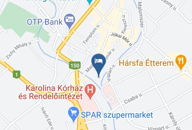 Mosonmagyarovar - Hotel Lajta Park Maps