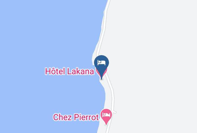 Sainte Marie - Hotel Lakana Maps