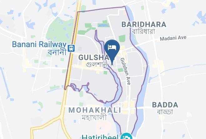 Dhaka - Hotel Lake Breeze Maps