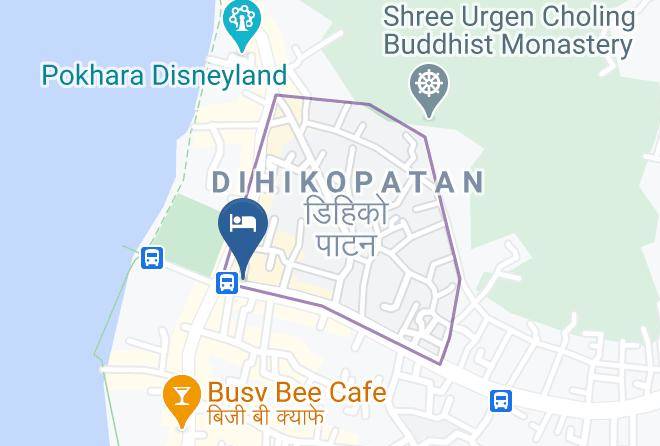 Pokhara - Hotel Lake Mirage Maps