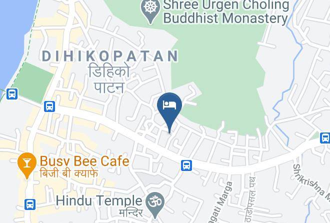 Pokhara - Hotel Lake Paradise Maps