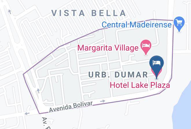 Maneiro - Hotel Lake Plaza Maps
