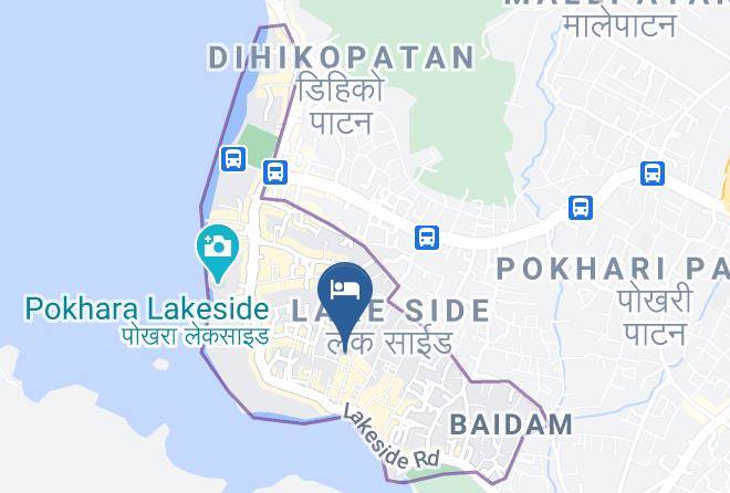 Pokhara - Hotel Lake Valley Maps