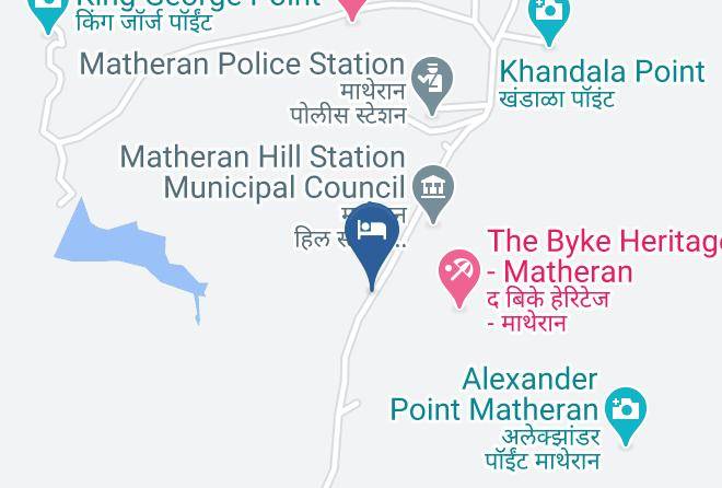 Matheran - Hotel Lake View Matheran Maps