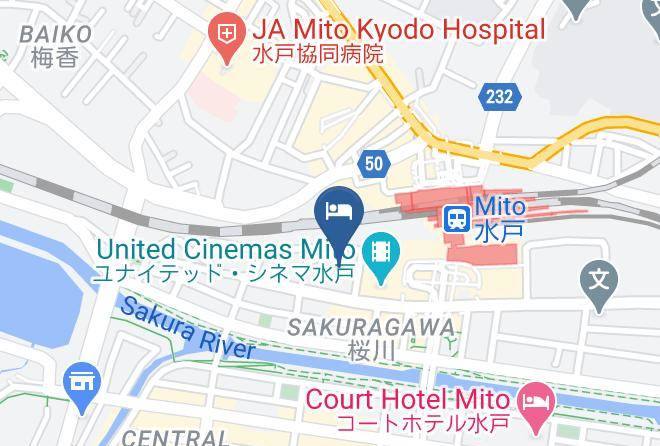 Mito City - Hotel Lake View Mito Maps
