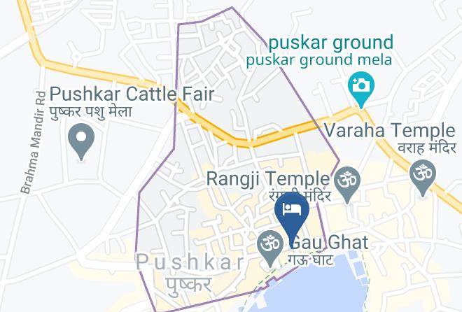Pushkar - Hotel Lake View Maps