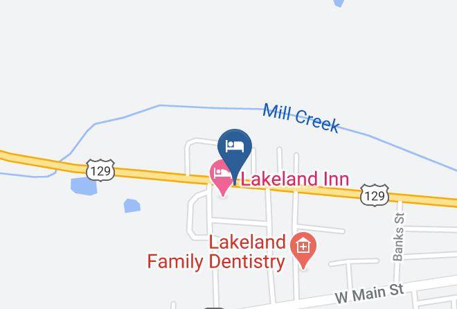 Hotel Lakeland Ga I 129 Map