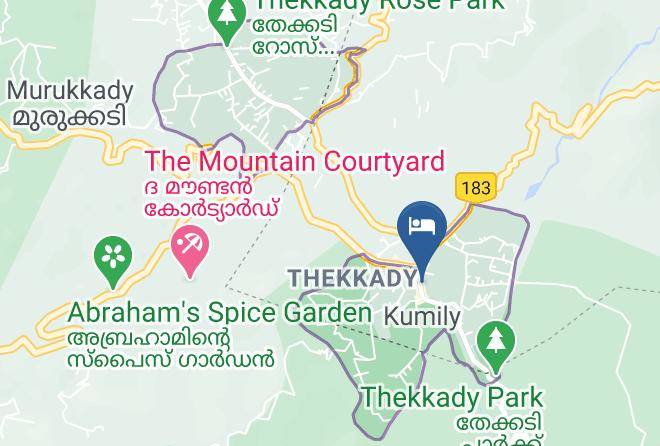 Hotel Lakeshore Inn Map