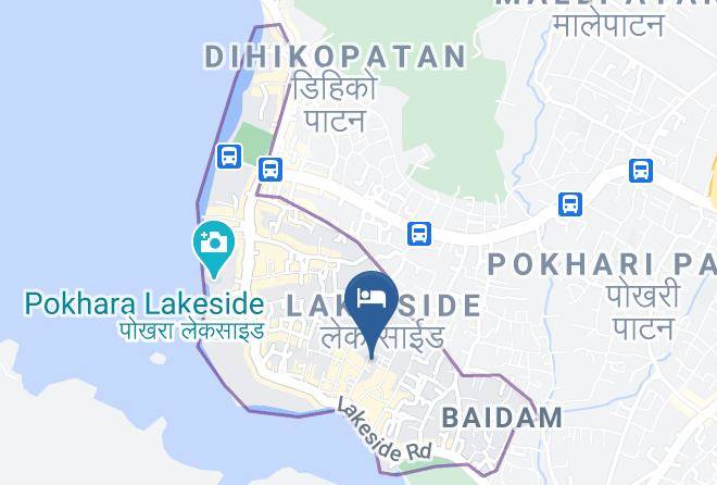 Hotel Lakeside Inn Pvt Ltd Map
