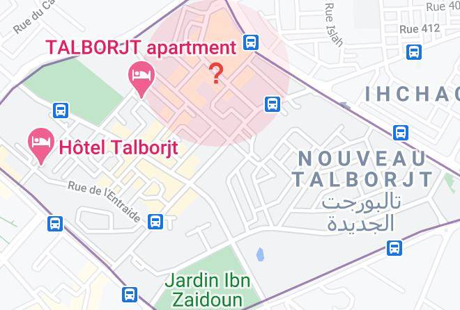 Agadir - Hotel Lakhssass Maps