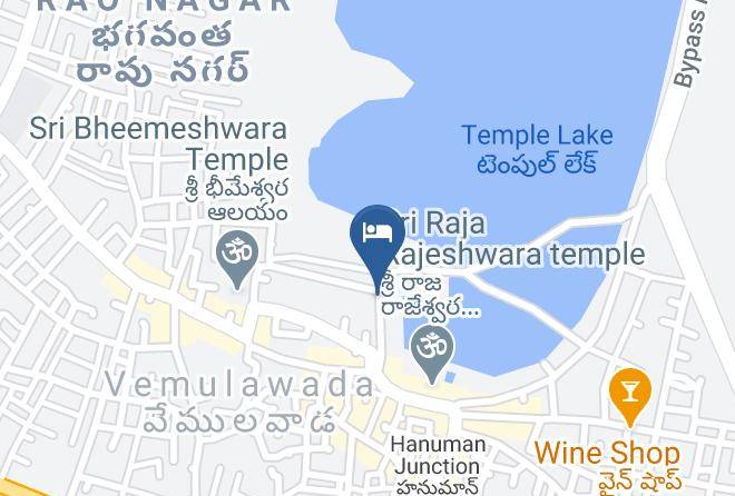 Vemulawada - Hotel Lakshminiharika Regency Maps
