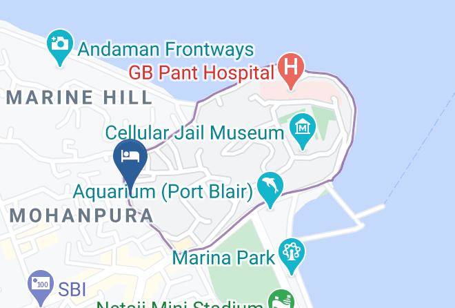 Hotel Lalaji Bayview Map