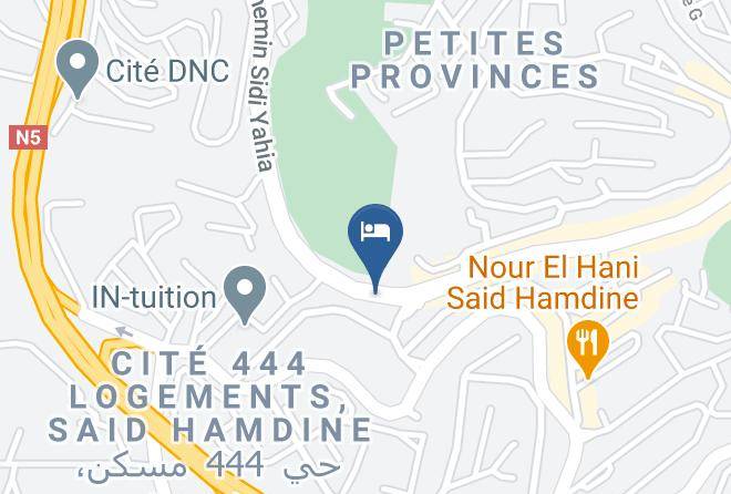 Algiers - Hotel Lalla Doudja Maps