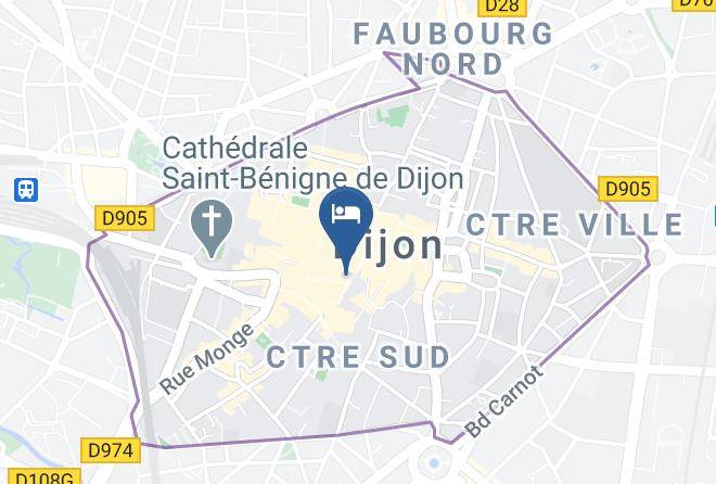 Cote D Or - Hotel Lamartine Maps