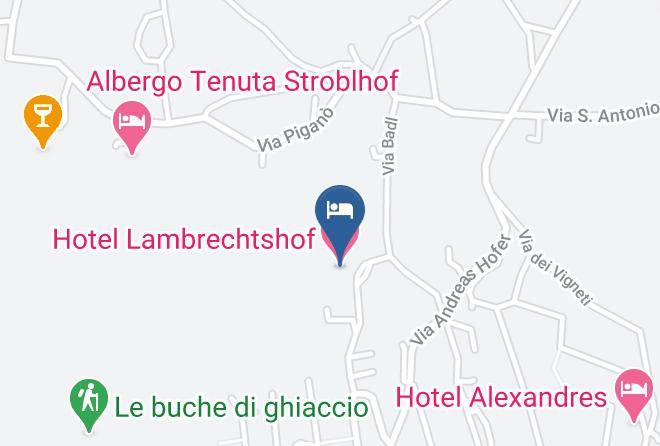 Bolzano - Hotel Lambrechtshof Maps