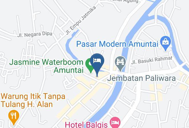 North Hulu Sungai Regency - Hotel Lambung Mangkurat Maps