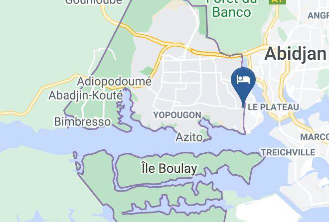 Abidjan - Hotel Lamirol Maps