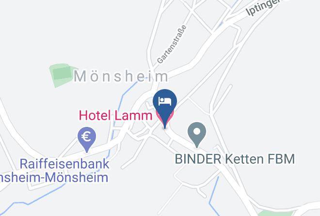 Enzkreis - Hotel Lamm Maps