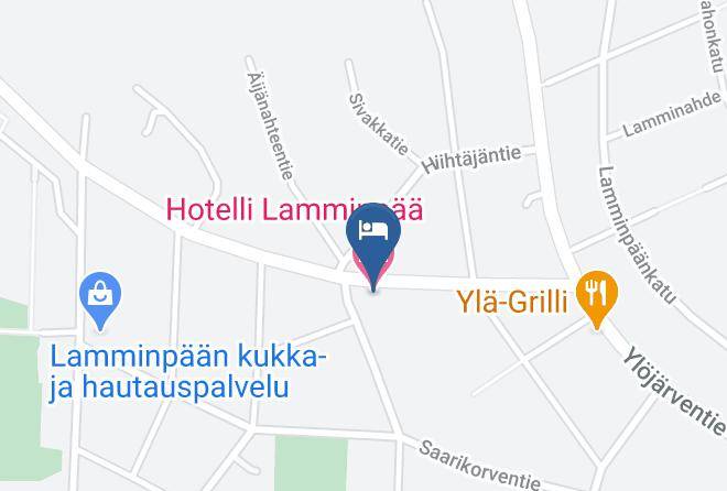 Tampere - Hotel Lamminpaa Maps
