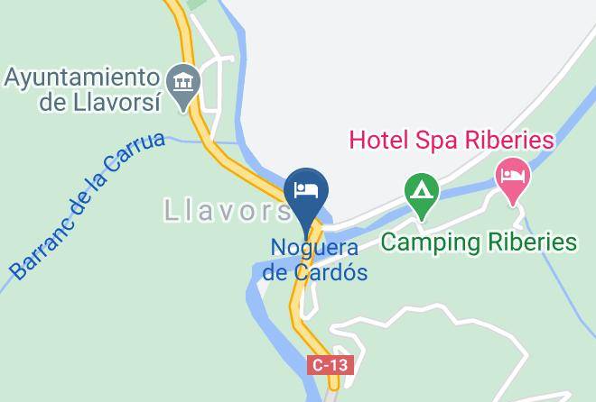 Lleida - Hotel Lamoga Llavorsi Maps