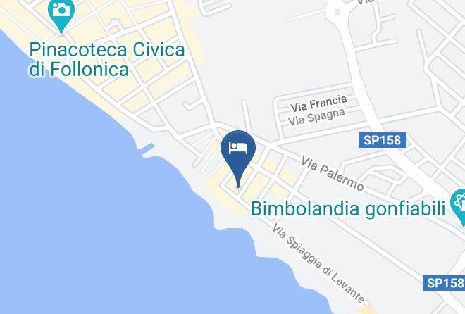Grosseto - Albergo Lampada Di Aladino Maps