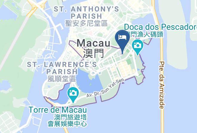 Macau - Hotel Lan Kwai Fong Macau Maps