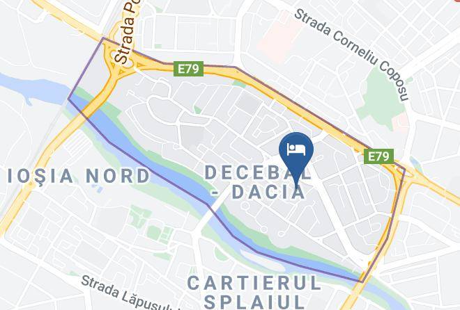 Oradea - Hotel Lan Maps