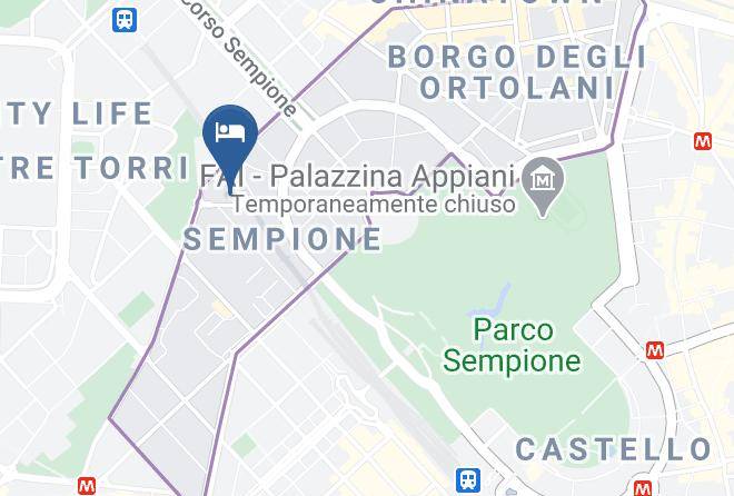 Milan - Lancaster Hotel Maps