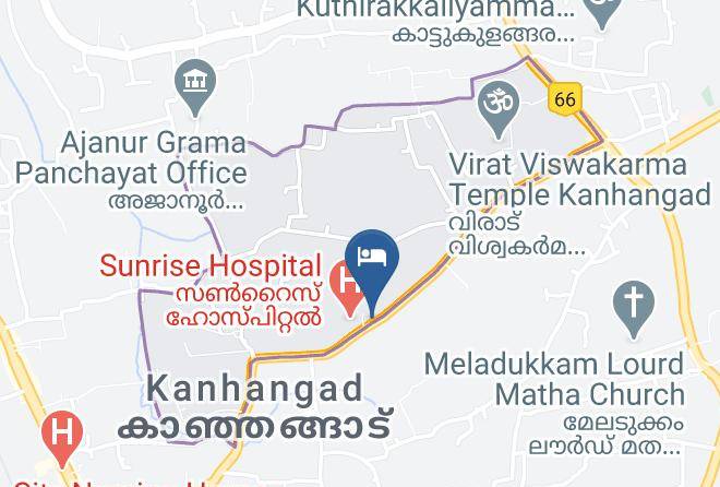 Kanhangad - Hotel Land Mark Maps