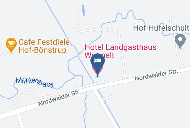 Steinfurt - Hotel Landgasthaus Wermelt Maps