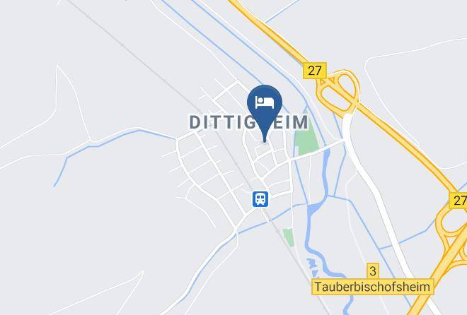 Main Tauber Kreis - Hotel Landgasthof Gruner Baum Dittigheim Maps