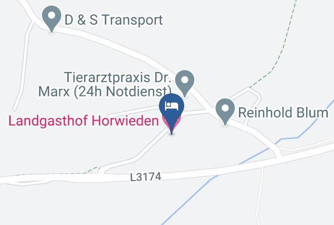 Fulda - Landgasthof Horwieden Maps