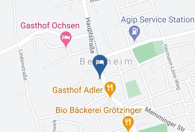 Biberach - Hotel Landgasthof Krone Maps