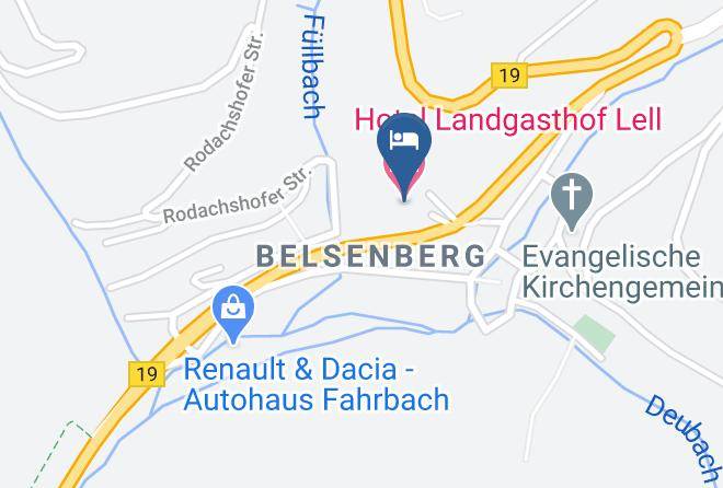 Hohenlohekreis - Hotel Landgasthof Lell Maps