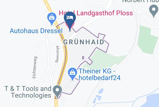Wunsiedel - Hotel Landgasthof Ploss Maps