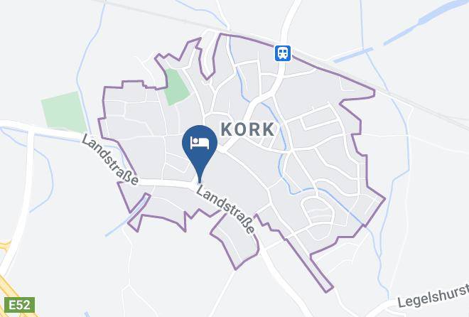 Ortenaukreis - Hotel Landgasthof Schwanen In Kork Maps