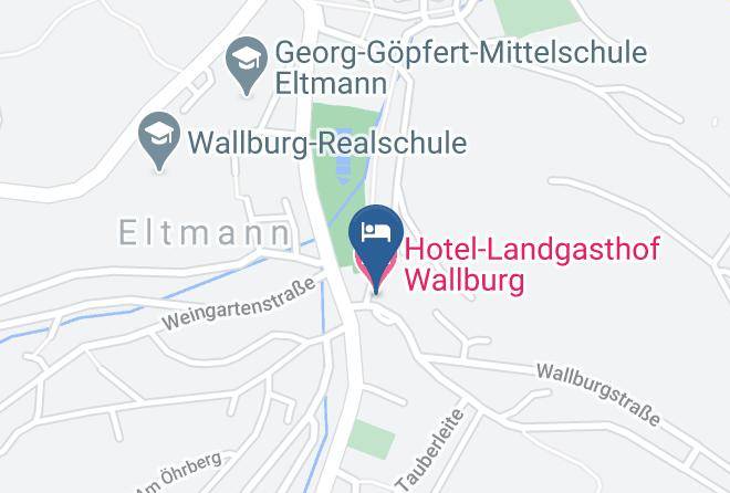 Hasberge - Hotel Landgasthof Wallburg Maps