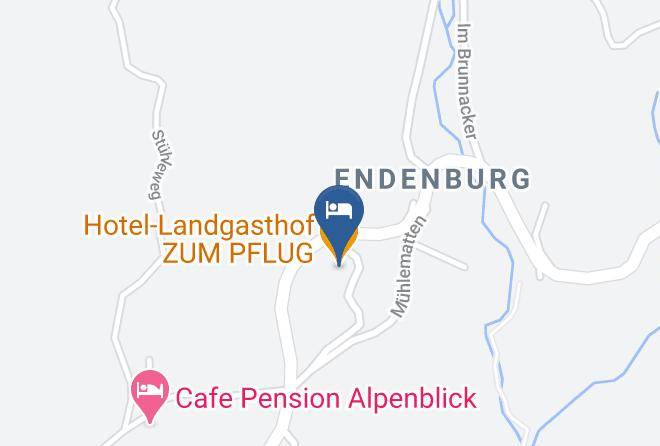 Lorrach - Hotel Landgasthof Zum Pflug Maps