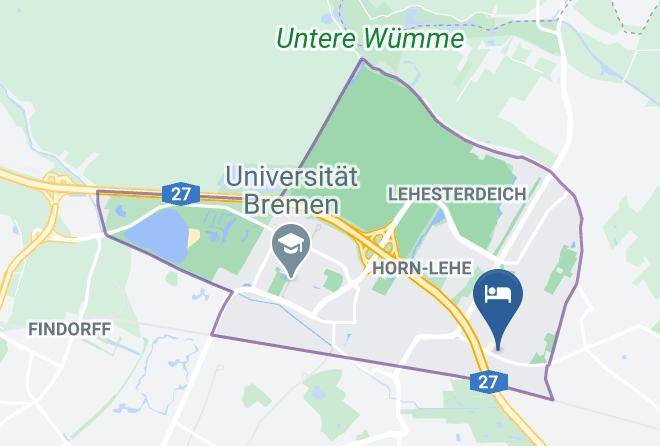 Stadt Bremen - Hotel Landgut Horn Maps