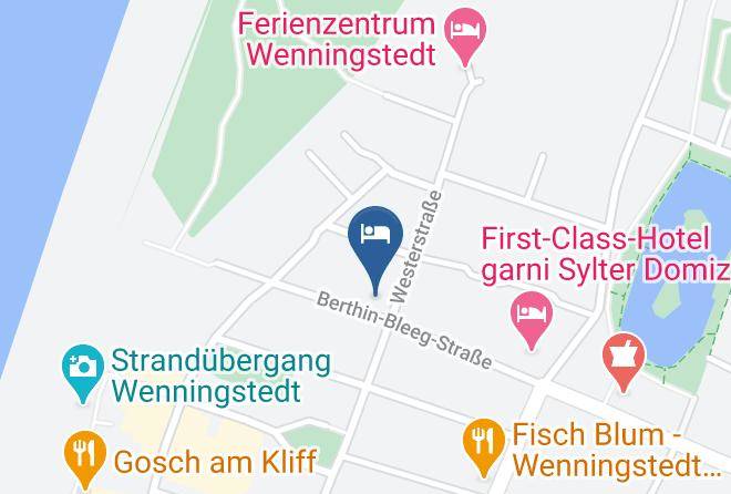Nordfriesland - Hotel Landhaus Am Meer Maps