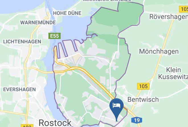 Rostock - Hotel Landhaus Dierkow Maps