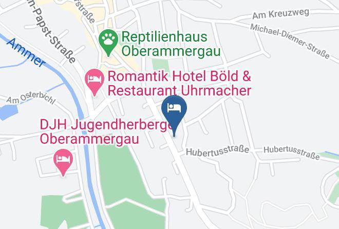 Garmisch Partenkirchen - Hotel Landhaus Feldmeier Maps