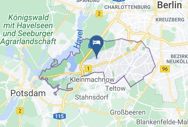 Stadt Berlin - Hotel Landhaus Schlachtensee Maps