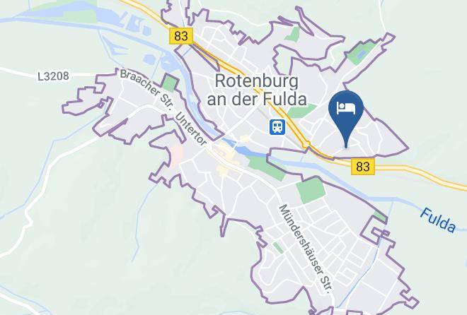 Hersfeld Rotenburg - Hotel Landhaus Silbertanne Maps