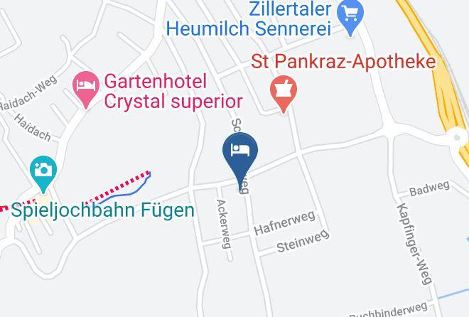 Schwaz - Hotel Landhaus Zillertal Maps