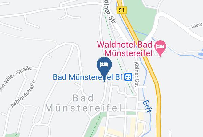 Euskirchen - Hotel Landhauszeit Maps