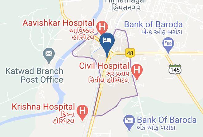 Himatnagar - Landmark Hotel Maps
