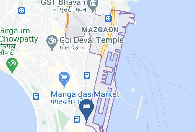Mumbai - Hotel Landmark Fort Maps