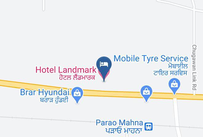 Moga Sub District - Hotel Landmark Maps
